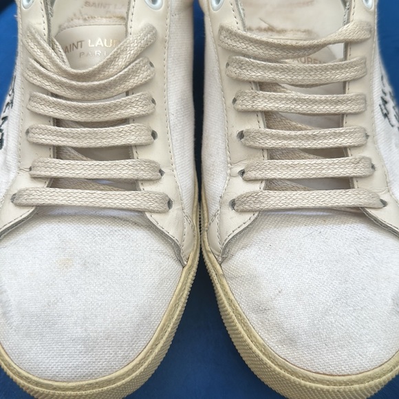 Saint Laurent Distressed Sneakers - Picture 7 of 10